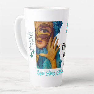 Vintage Voices Latte-Tasse Milchtasse