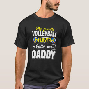 Vintage Volleyball Lover Retro Meine Lieblingsgesp T-Shirt