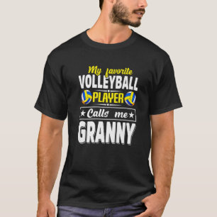 Vintage Volleyball Lover Retro Meine Lieblingsgesp T-Shirt