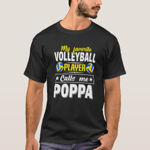 Vintage Volleyball Lover Retro Meine Lieblingsgesp T-Shirt