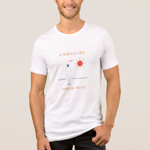 Vintage Von Der Sonne Geküsst Luxus Tri-Blend Shirt