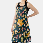 Vintage von Herbstblättern Schürze (InSitu)