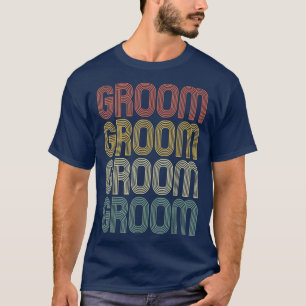Vintage Vorbereitung für Braut und Groom Weddi T-Shirt