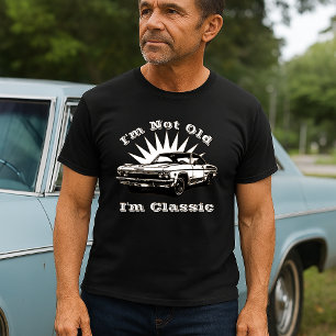 Vintage Vorlage für 1965 für ein klassisches Auto  T-Shirt