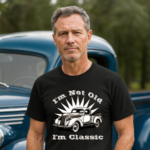 Vintage Vorlage zum klassischen Lieferwagen der 30 T-Shirt