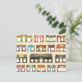 Vintage Vorräte Postkarte (Stehend Vorderseite)