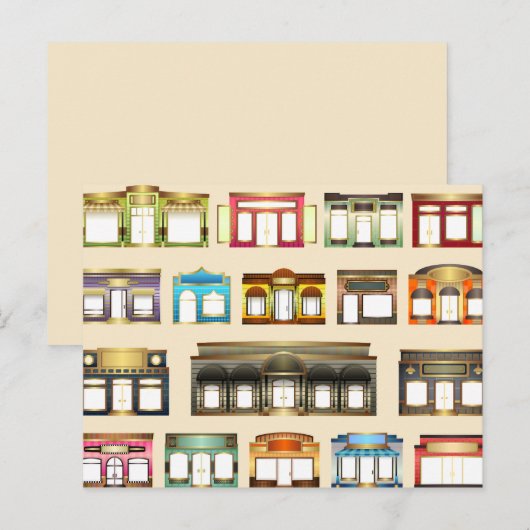 Vintage Vorräte Postkarte (Vorne/Hinten)