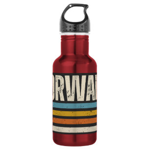 Vintage Vorwärts Edelstahlflasche