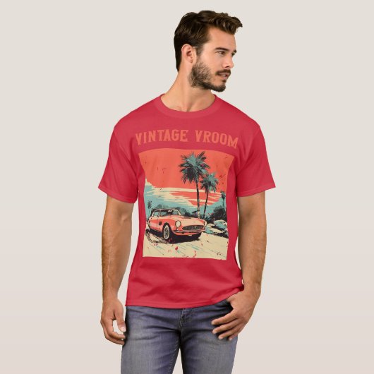 Vintage Vroom T-Shirt (Vorne ganz)