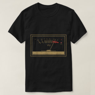 Vintage-VU-Messgerät Audio Engineer Design T-Shirt
