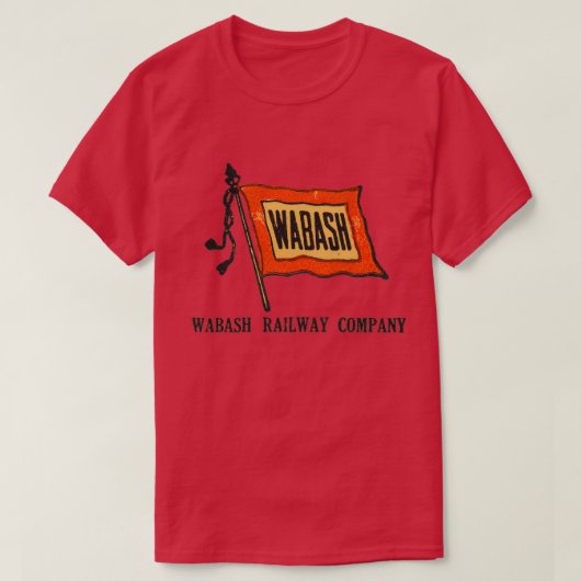 Vintage Wabash-Bahn 1 T-Shirt (Design vorne)