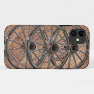 Vintage Wagenräder aus Holz Case-Mate iPhone Hülle
