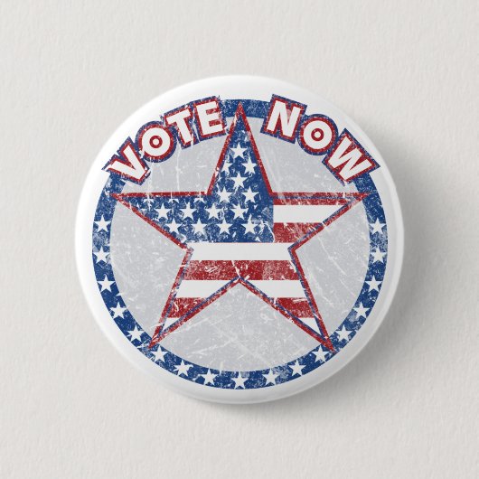 Vintage-Wahlkampfbutton Button (Vorderseite)
