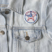 Vintage-Wahlkampfbutton Button (Beispiel)