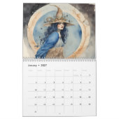 Vintage Waldhexe Kalender (Jan 2027)