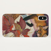 Vintage Waldkreaturen Rotfuchs Wildtier Case-Mate iPhone Hülle (Rückseite (Horizontal))