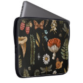 Vintage Waldlandschaft nahtlos Muster. Amanita Laptopschutzhülle (Vorne Rechts)