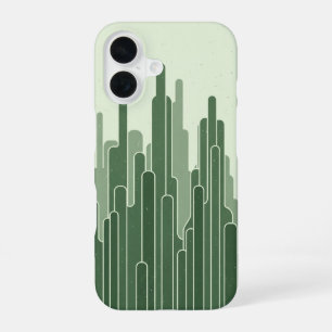 Vintage-Waldlinien iPhone 16 Hülle