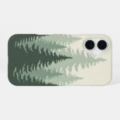 Vintage-Waldlinien iPhone 16 Hülle (Rückseite (Horizontal))