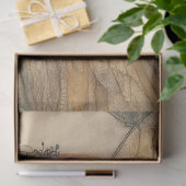 Vintage Waldmühle mit Blume Kronendekoupage Seidenpapier (Geschenk)