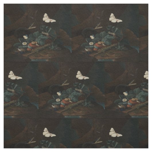 Vintage Waldstillleben Stoff (Muster)