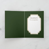 Vintage Waldtiere: Grußkarte Karte (Innenseite)