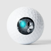 Vintage Walkermoji Golfbälle (Vorderseite)