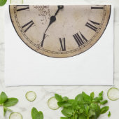 Vintage Wall-Uhr Küchentuch (Gefaltet)