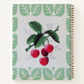 Vintage Wallpaper für Personalisiertes Notebook de Notizblock (Rückseite)