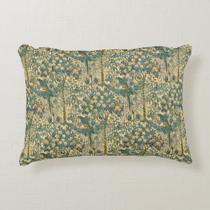 Vintage Walter Crane Ara und Zitrusfrucht Kunst Dekokissen