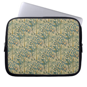 Vintage-Walter-Crane-Artwork mit Ara und Zitrusfru Laptopschutzhülle