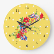 Vintage Wand-Uhr