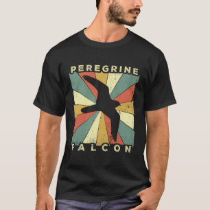 Vintage-Wanderfalkenliebhaber Retro-Stil Tier T-Shirt