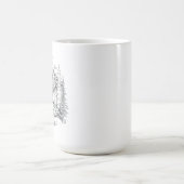 vintage Wanderillustration Kaffeetasse (Mittel)