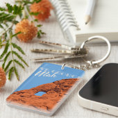 Vintage Wandern Ristorante da Valentino Schlüsselanhänger (Vorderseite rechts)