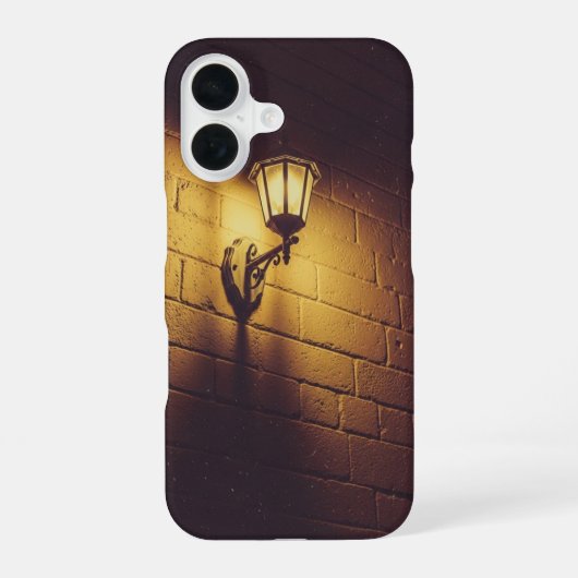 Vintage-Wandleuchte iPhone 16 Hülle (Rückseite)