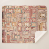 Vintage Wandskulptur Sherpadecke (Vorderseite (Horizontal))