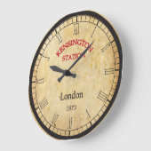 Vintage Wanduhr (Winkel)