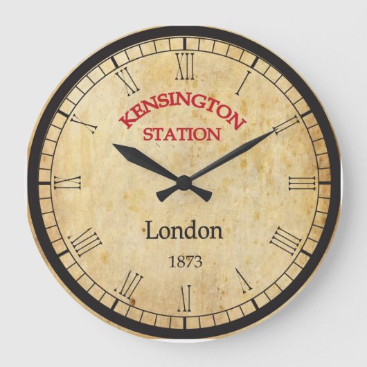 Vintage Wanduhr (Vorderseite)