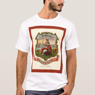 Vintage Wappen aus Kalifornien T-Shirt