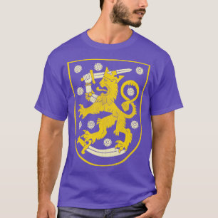 Vintage Wappen Finnlands T-Shirt