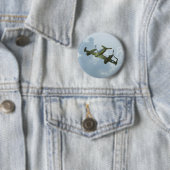 Vintage-Warbird-Flug Militärflugkunst Button (Beispiel)