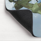 Vintage-Warbird-Flug Militärflugkunst Mousepad (Ecke)