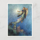 Vintage Warwick Goble-Indische Mythologie Postkarte (Vorderseite)
