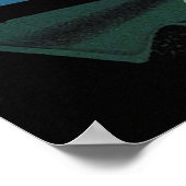 Vintage Wäschereiwerbung Poster (Ecke)