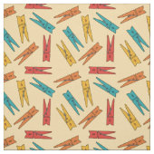 Vintage Wäschespiele Gemusterter Waschraum Stoff (Muster)