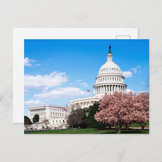 Vintage Washington DC Postcard Postkarte (Vorne/Hinten)