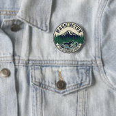 Vintage Washington State Emblem  Button (Beispiel)