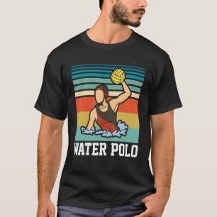 Vintage Wasserballspieler Retro Wasserball T-Shirt
