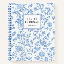 Vintage Wasserfarbe Blaue florale Weinkultur Rezep